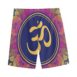 Boho Om Mandala Print Men's Sports Shorts