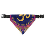 Boho Om Mandala Print Over The Collar Dog Bandana