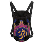 Boho Om Mandala Print Pet Carrier Backpack