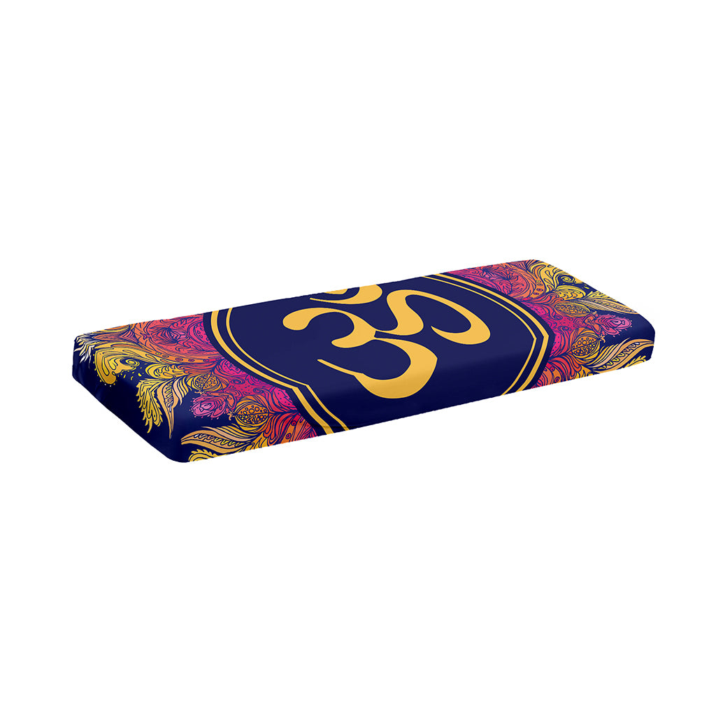 Boho Om Mandala Print Piano Keyboard Cover