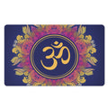 Boho Om Mandala Print Polyester Doormat