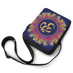 Boho Om Mandala Print Rectangular Crossbody Bag