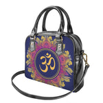 Boho Om Mandala Print Shoulder Handbag
