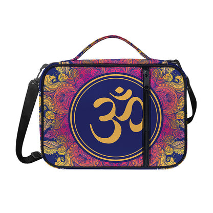 Boho Om Mandala Print Shoulder Strap Bible Bag