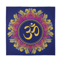 Boho Om Mandala Print Silk Bandana