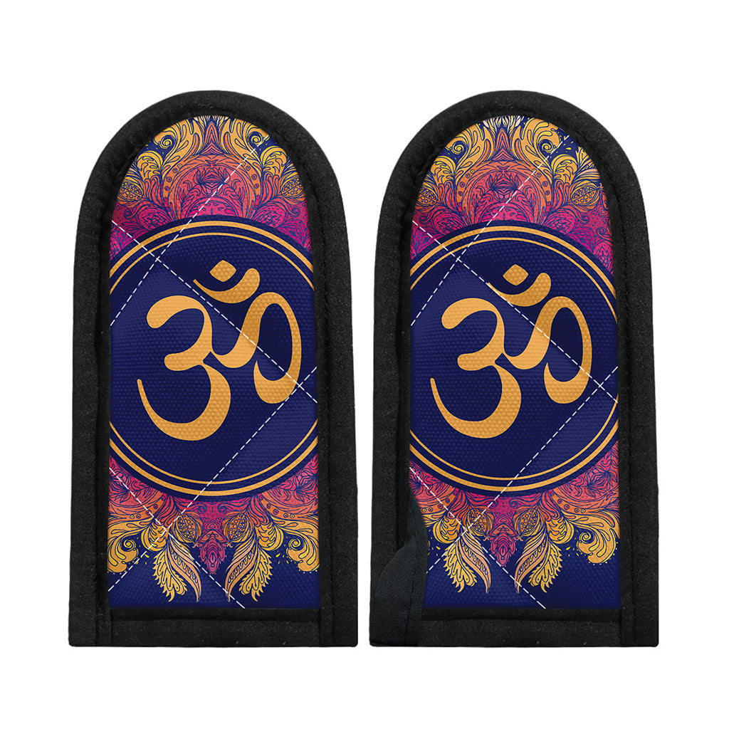 Boho Om Mandala Print Skillet Handle Cover