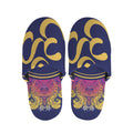 Boho Om Mandala Print Slippers