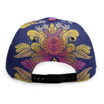 Boho Om Mandala Print Snapback Cap