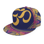 Boho Om Mandala Print Snapback Cap