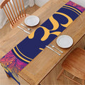 Boho Om Mandala Print Table Runner