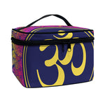 Boho Om Mandala Print Travel Makeup Bag