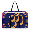 Boho Om Mandala Print Utility Tote Bag