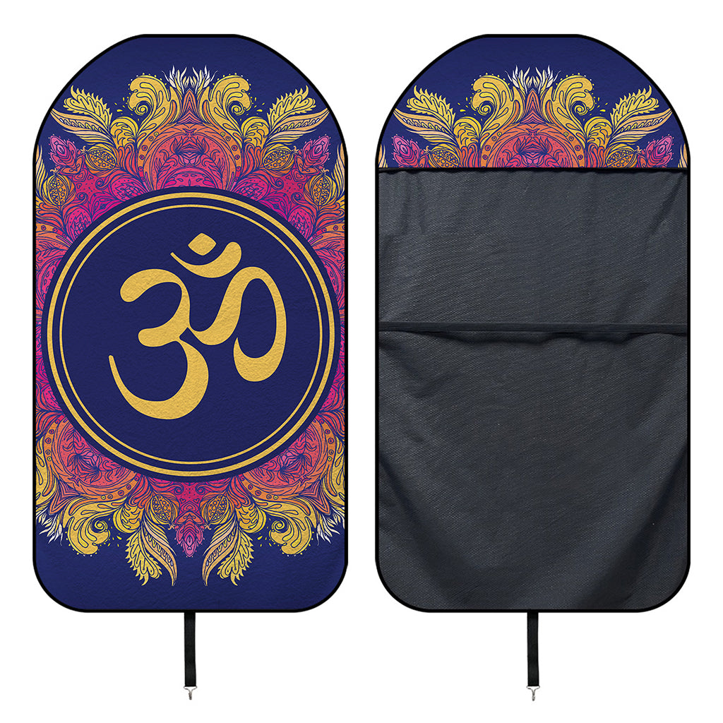 Boho Om Mandala Print Waterproof Car Seat Cover