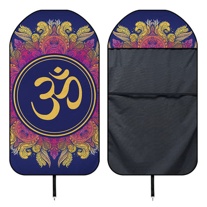 Boho Om Mandala Print Waterproof Car Seat Cover