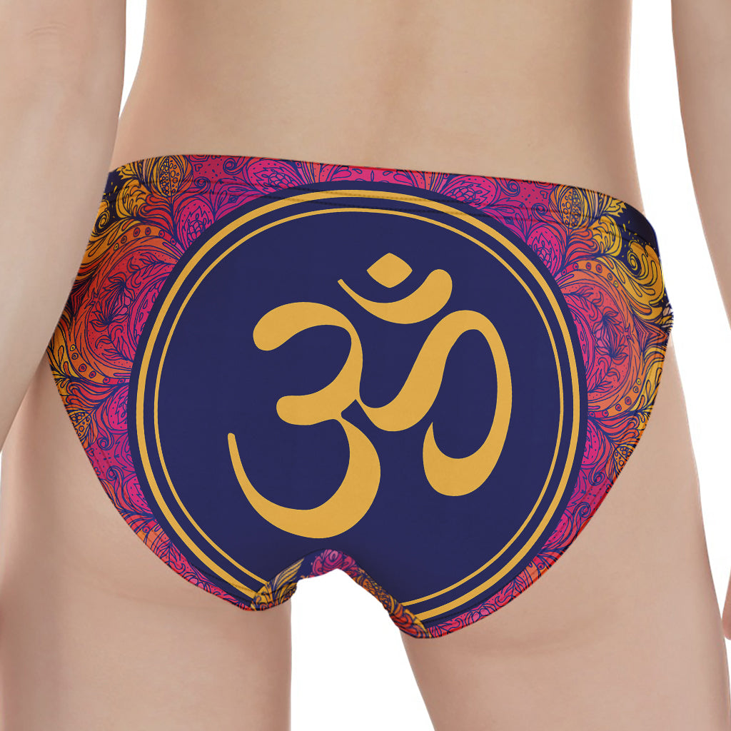 Boho Om Mandala Print Women's Panties