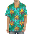 Boho Om Sign Pattern Print Aloha Shirt