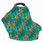 Boho Om Sign Pattern Print Baby Seat Cover