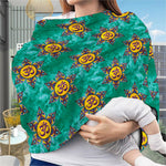 Boho Om Sign Pattern Print Baby Seat Cover