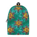 Boho Om Sign Pattern Print School Backpack