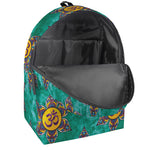 Boho Om Sign Pattern Print Backpack