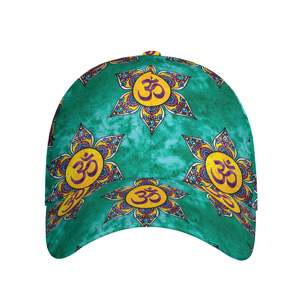 Boho Om Sign Pattern Print Baseball Cap