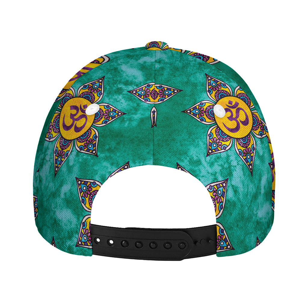 Boho Om Sign Pattern Print Baseball Cap