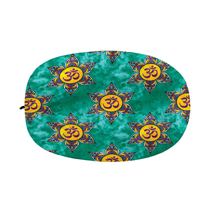 Boho Om Sign Pattern Print Car Side Mirror Covers