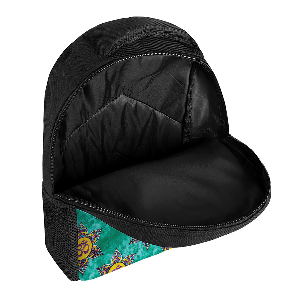Boho Om Sign Pattern Print Casual Backpack