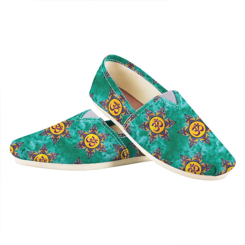 Boho Om Sign Pattern Print Casual Shoes