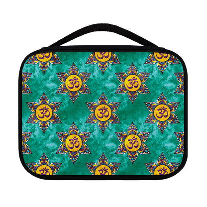 Boho Om Sign Pattern Print Classic Bible Case