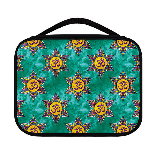 Boho Om Sign Pattern Print Classic Bible Case