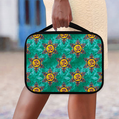 Boho Om Sign Pattern Print Classic Bible Case