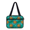 Boho Om Sign Pattern Print Double Strap Bible Bag
