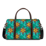 Boho Om Sign Pattern Print Duffle Bag