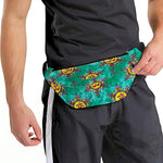 Boho Om Sign Pattern Print Fanny Pack