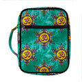 Boho Om Sign Pattern Print Front Pocket Bible Bag