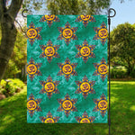 Boho Om Sign Pattern Print Garden Flag