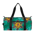 Boho Om Sign Pattern Print Gym Bag