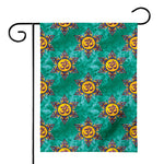 Boho Om Sign Pattern Print House Flag
