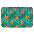 Boho Om Sign Pattern Print Indoor Door Mat