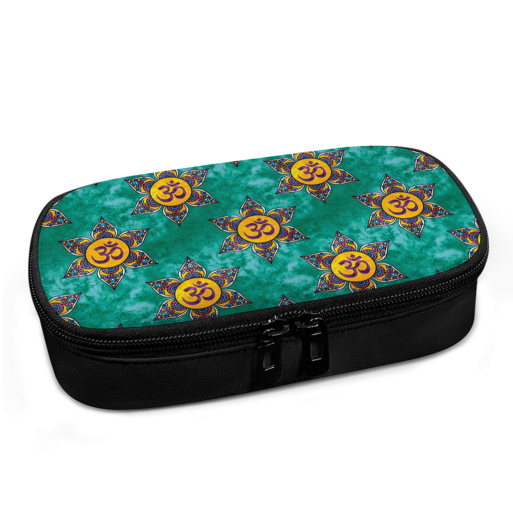 Boho Om Sign Pattern Print Insulin Cooler Travel Case