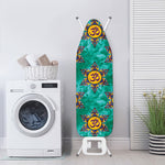 Boho Om Sign Pattern Print Ironing Board Cover