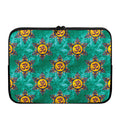 Boho Om Sign Pattern Print Laptop Sleeve