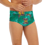 Boho Om Sign Pattern Print Men's Briefs