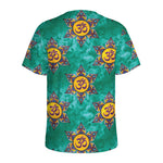 Boho Om Sign Pattern Print Men's Sports T-Shirt
