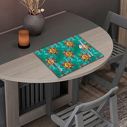 Boho Om Sign Pattern Print Placemat