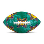 Boho Om Sign Pattern Print Rugby Ball