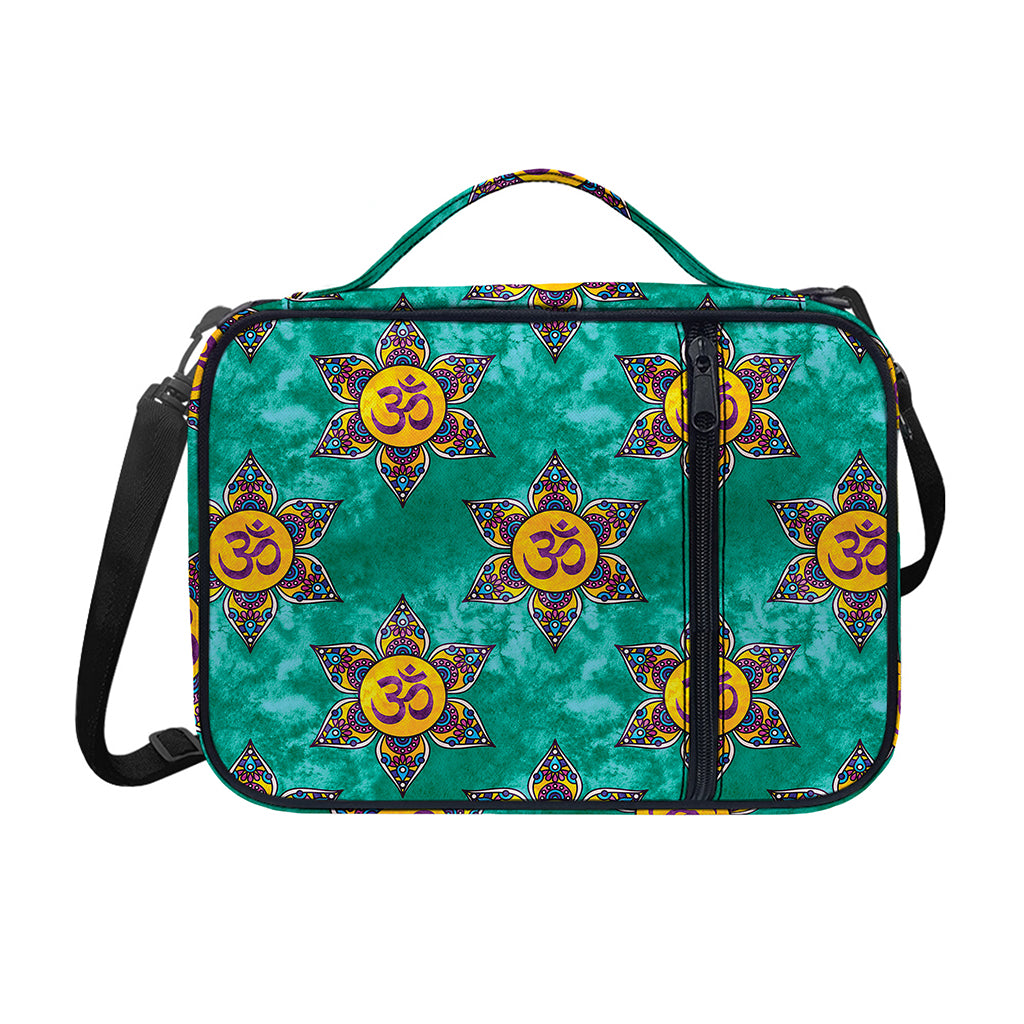 Boho Om Sign Pattern Print Shoulder Strap Bible Bag