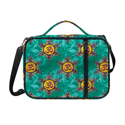 Boho Om Sign Pattern Print Shoulder Strap Bible Bag