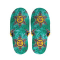 Boho Om Sign Pattern Print Slippers